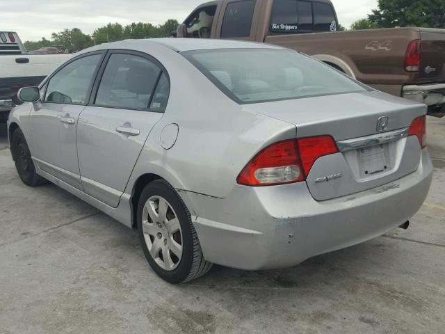 2HGFA165X9H363237 - 2009 HONDA CIVIC LX SILVER photo 3