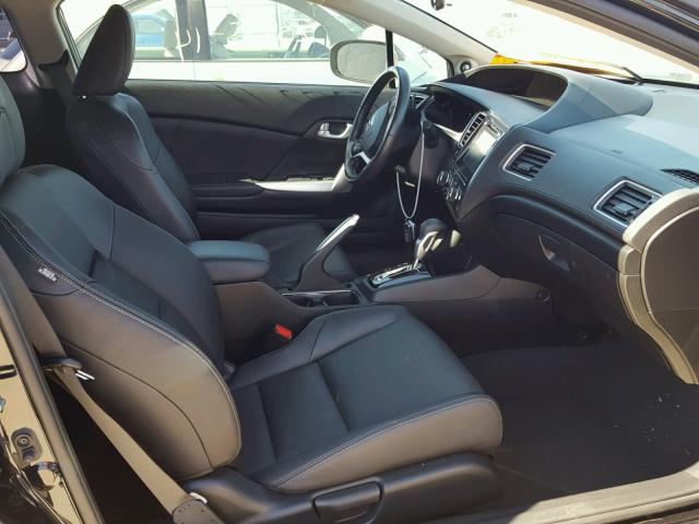 2HGFG3B0XEH526404 - 2014 HONDA CIVIC EXL 黑色 照片 5