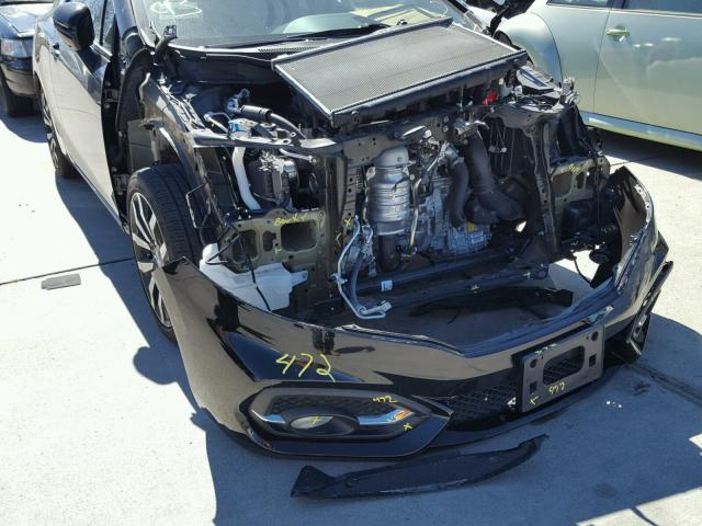 2HGFG3B0XEH526404 - 2014 HONDA CIVIC EXL BLACK photo 9