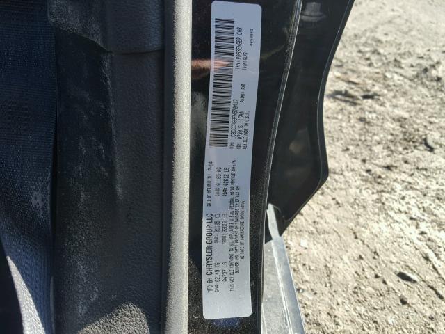 1C3CCCBG9FN570417 - 2015 CHRYSLER 200 S 黑色 照片 10