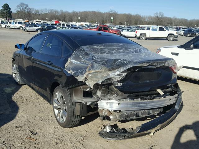 1C3CCCBG9FN570417 - 2015 CHRYSLER 200 S 黑色 照片 3