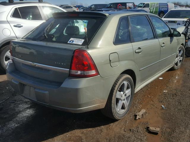 1G1ZU63836F285548 - 2006 CHEVROLET MALIBU MAX 绿色 照片 4