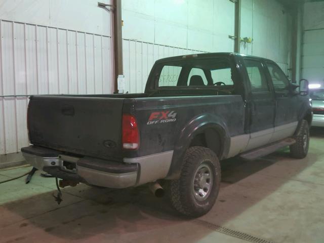 1FTSW31F73EA21995 - 2003 FORD F350 SRW S BLACK photo 4