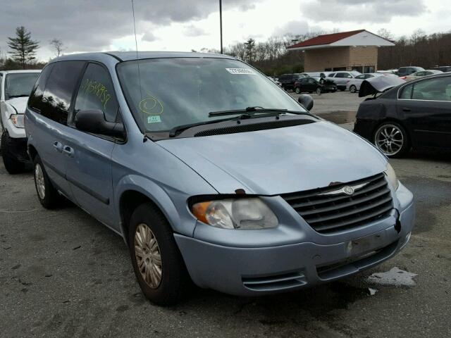 1A4GP45R46B549281 - 2006 CHRYSLER TOWN & COU BLUE photo 1