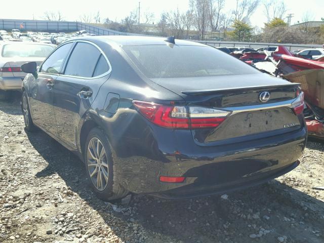 JTHBW1GG2G2115843 - 2016 LEXUS ES 300H BLACK photo 3