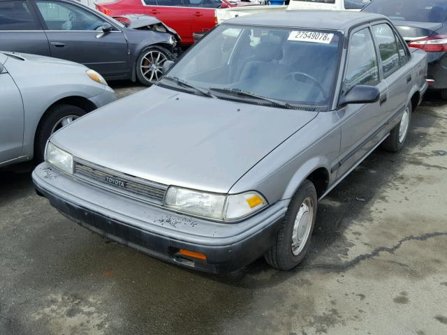 1NXAE92E8KZ027912 - 1989 TOYOTA COROLLA DL SILVER photo 2