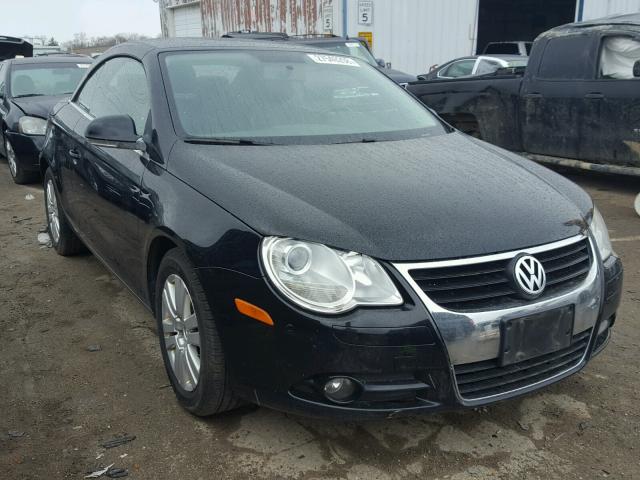 WVWBA71F17V037783 - 2007 VOLKSWAGEN EOS 2.0T BLACK photo 1