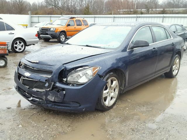 1G1ZB5E14BF271149 - 2011 CHEVROLET MALIBU LS ლურჯი ფოტო 2