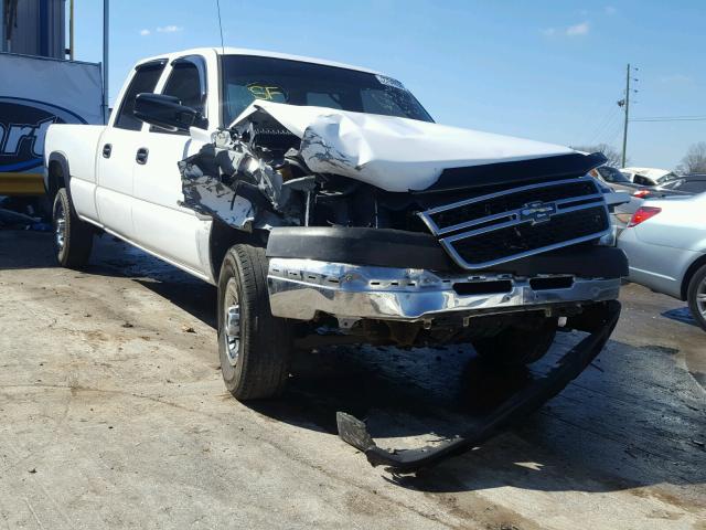 1GCHK23U37F198331 - 2007 CHEVROLET SILVERADO WHITE photo 1