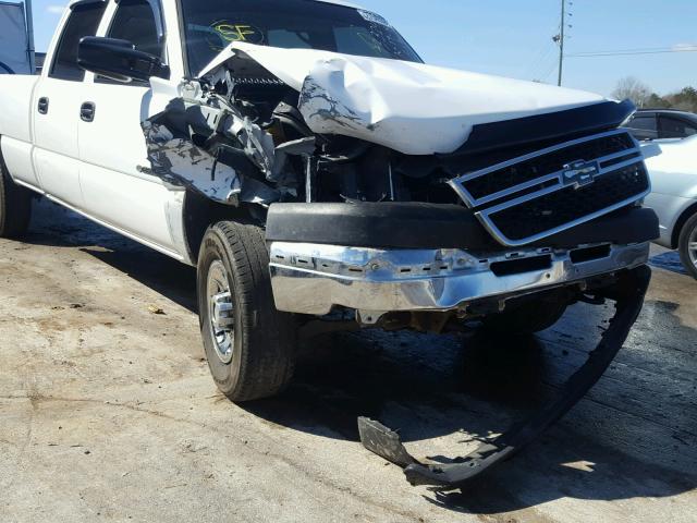 1GCHK23U37F198331 - 2007 CHEVROLET SILVERADO WHITE photo 9