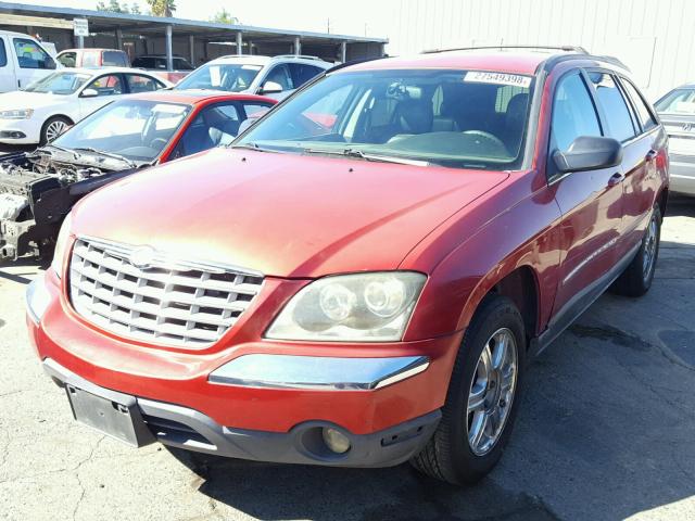 2C8GM68424R307449 - 2004 CHRYSLER PACIFICA RED photo 2