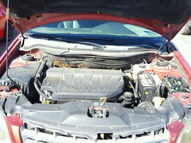 2C8GM68424R307449 - 2004 CHRYSLER PACIFICA RED photo 7