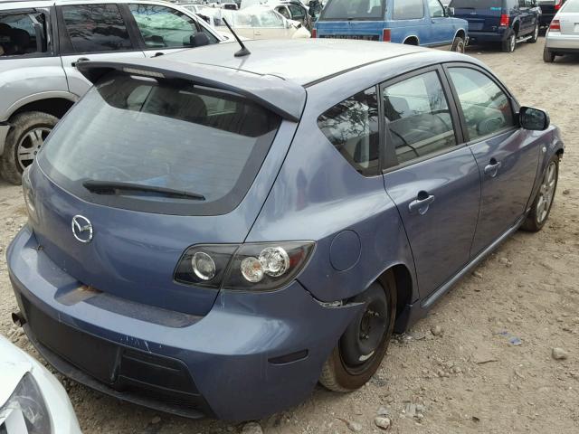 JM1BK34L981813402 - 2008 MAZDA SPEED 3 蓝色 照片 4