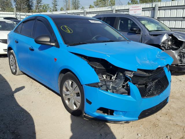 1G1PA5SG8D7163861 - 2013 CHEVROLET CRUZE LS BLUE photo 1