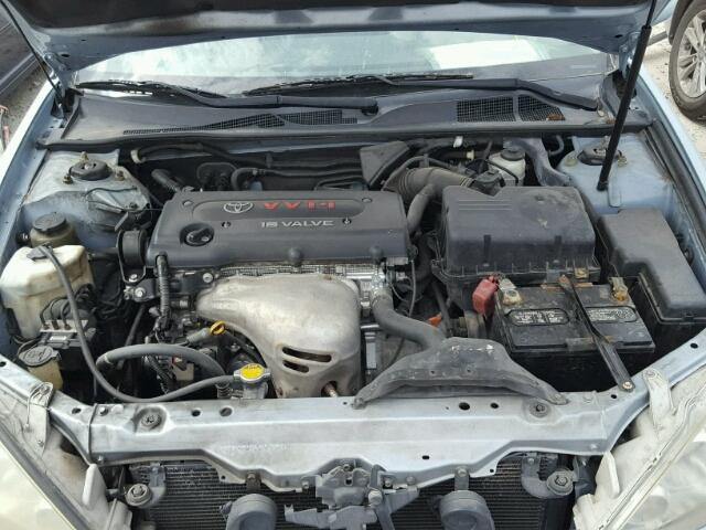 4T1BE32K35U968423 - 2005 TOYOTA CAMRY LE BLUE photo 7