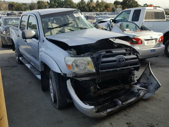 5TEJU62N36Z167773 - 2006 TOYOTA TACOMA DOU SILVER photo 1