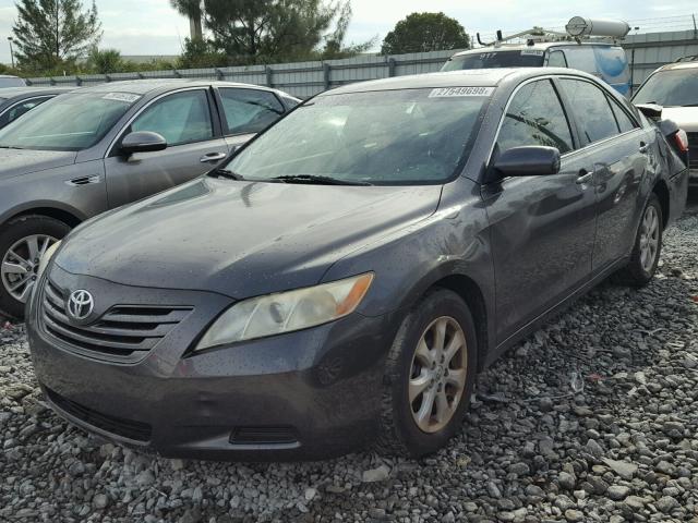 JTNBE46K773070223 - 2007 TOYOTA CAMRY NEW GRAY photo 2