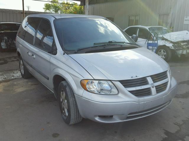 1D4GP45R85B139963 - 2005 DODGE CARAVAN SX SILVER photo 1