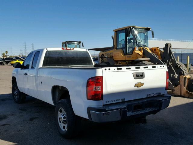 1GC2CVCGXBZ182360 - 2011 CHEVROLET SILVERADO WHITE photo 3