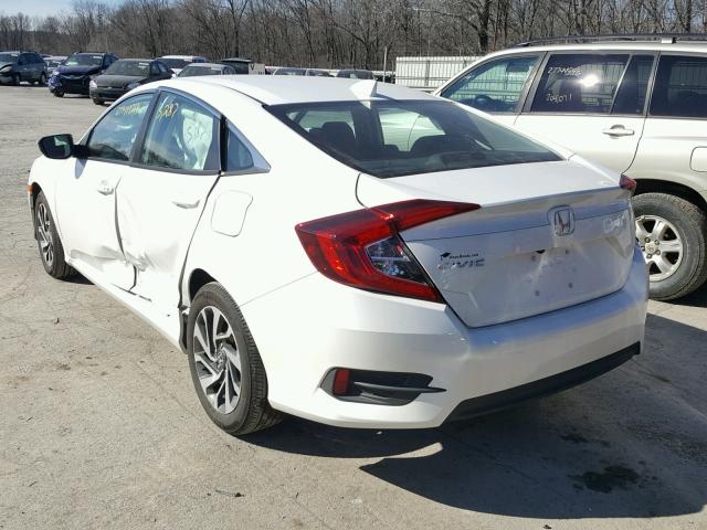 2HGFC2F73HH527623 - 2017 HONDA CIVIC EX WHITE photo 3