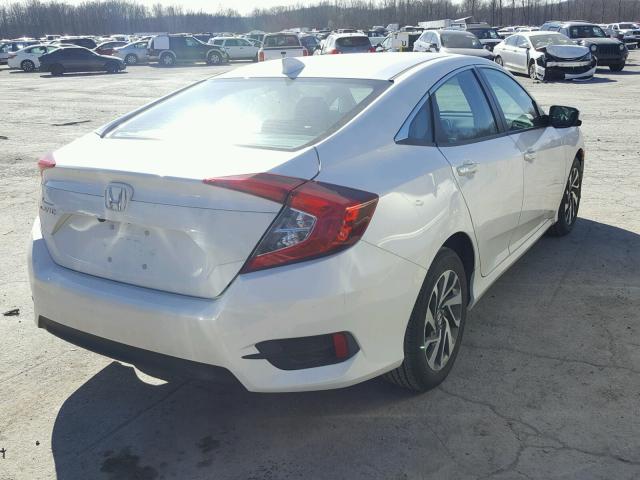 2HGFC2F73HH527623 - 2017 HONDA CIVIC EX WHITE photo 4