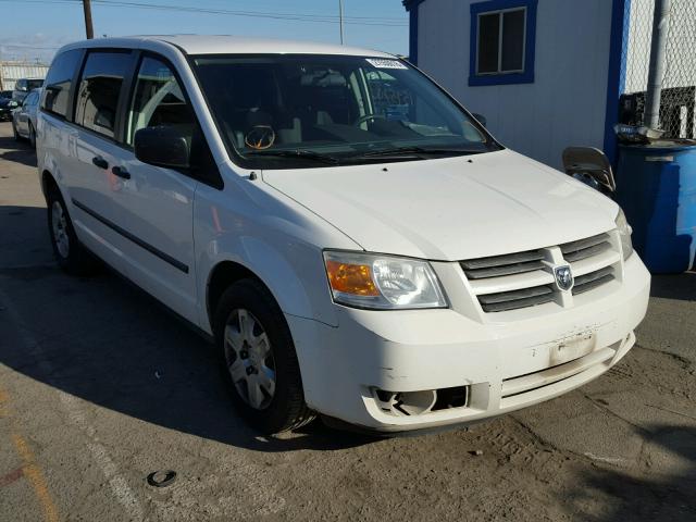 1D4HN11E59B508859 - 2009 DODGE GRAND CARA WHITE photo 1