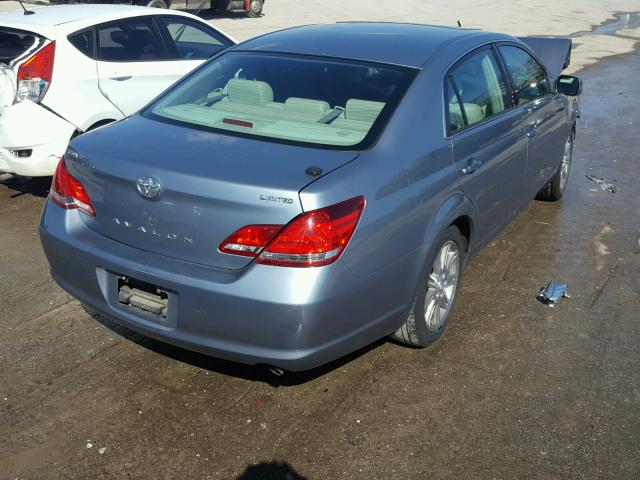 4T1BK36B25U022154 - 2005 TOYOTA AVALON XL BLUE photo 4