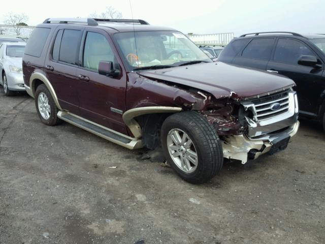 1FMEU74E06UB21746 - 2006 FORD EXPLORER E MAROON photo 1