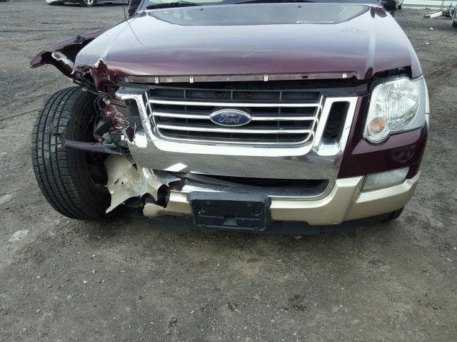 1FMEU74E06UB21746 - 2006 FORD EXPLORER E MAROON photo 7