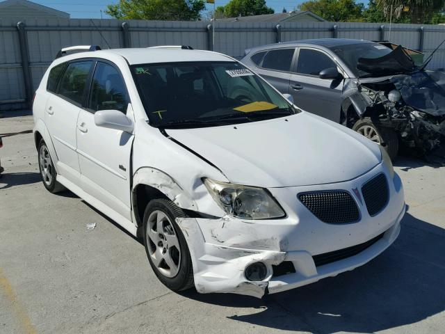 5Y2SL67877Z416616 - 2007 PONTIAC VIBE WHITE photo 1