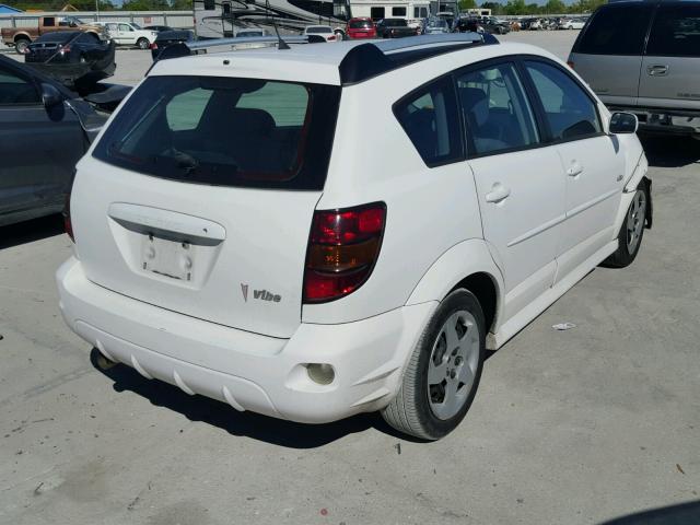 5Y2SL67877Z416616 - 2007 PONTIAC VIBE WHITE photo 4