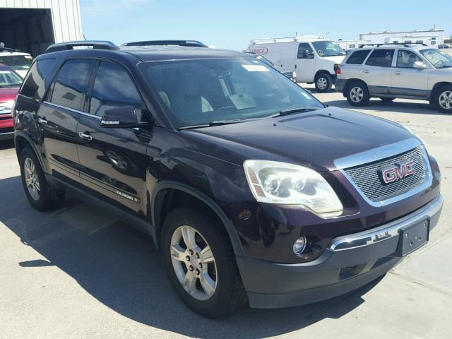 1GKER23708J116065 - 2008 GMC ACADIA SLT PURPLE photo 1