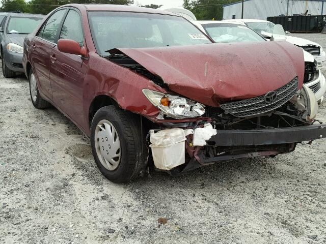 4T1BE32K74U305094 - 2004 TOYOTA CAMRY LE წითელი ფოტო 1