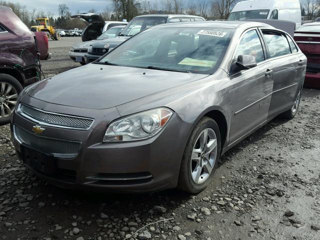1G1ZC5EB5AF141742 - 2010 CHEVROLET MALIBU 1LT ყავისფერი ფოტო 2