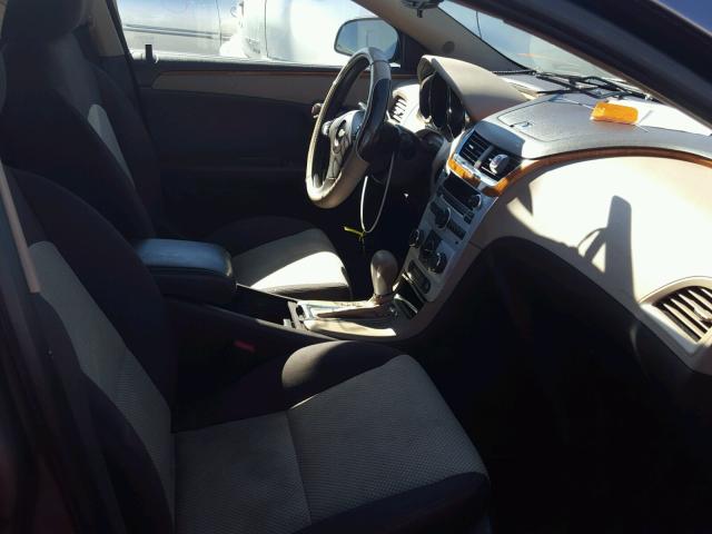 1G1ZC5EB5AF141742 - 2010 CHEVROLET MALIBU 1LT ყავისფერი ფოტო 5