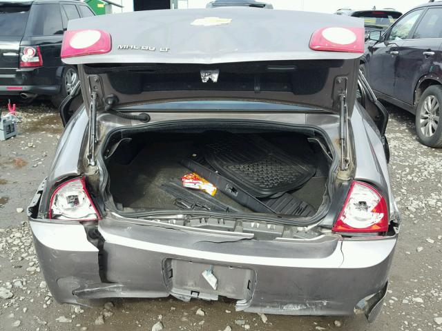 1G1ZC5EB5AF141742 - 2010 CHEVROLET MALIBU 1LT ყავისფერი ფოტო 9