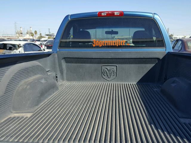 1D7HA16K42J181170 - 2002 DODGE RAM 1500 BLUE photo 6