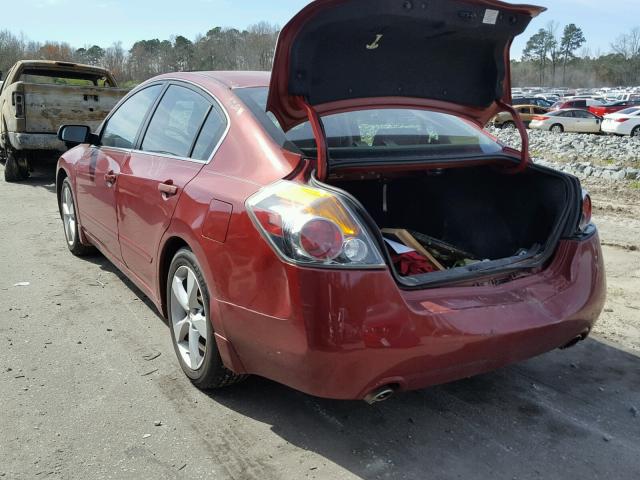 1N4BL21E57C119070 - 2007 NISSAN ALTIMA 3.5 MAROON photo 3