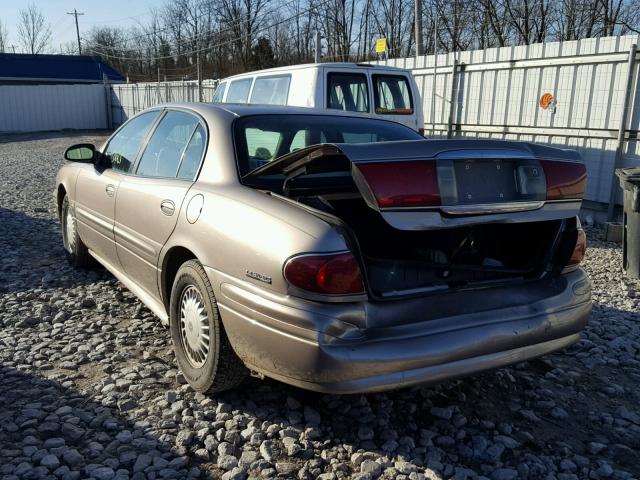 1G4HP54K8YU239724 - 2000 BUICK LESABRE CU BROWN photo 3