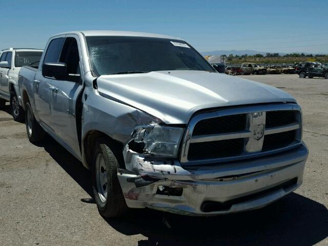 1D7RB1CT2AS163094 - 2010 DODGE RAM 1500 GRAY photo 1