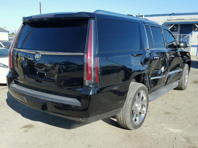 1GYS3HKJ2FR177863 - 2015 CADILLAC ESCALADE E BLACK photo 4