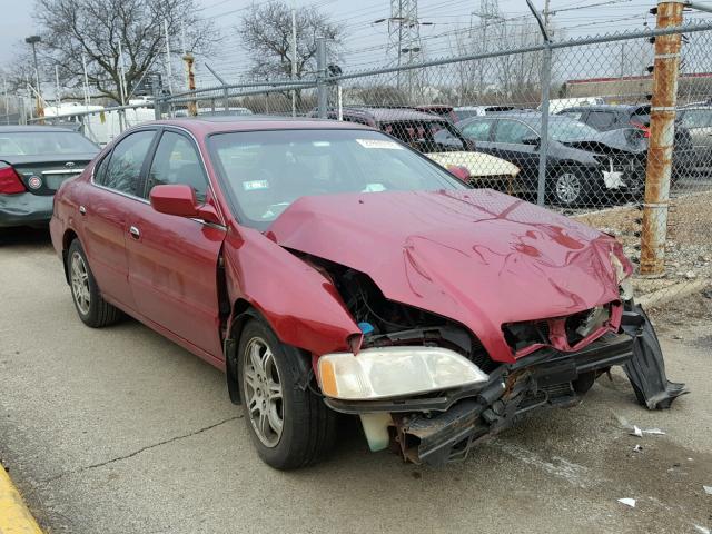 19UUA5666YA019859 - 2000 ACURA 3.2TL RED photo 1