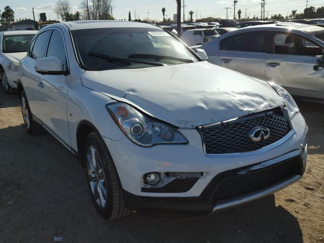 JN1BJ0RRXHM406365 - 2017 INFINITI QX50 WHITE photo 1