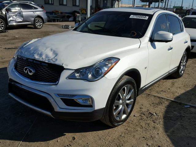 JN1BJ0RRXHM406365 - 2017 INFINITI QX50 WHITE photo 2