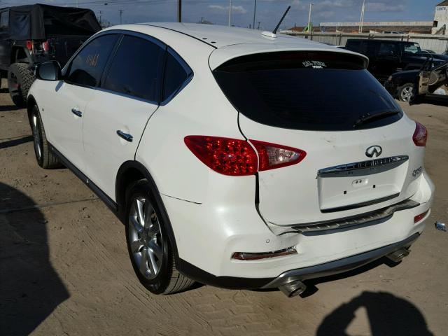 JN1BJ0RRXHM406365 - 2017 INFINITI QX50 WHITE photo 3