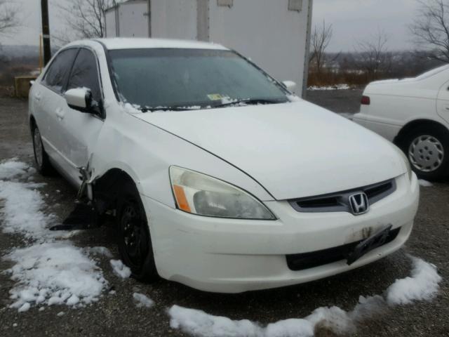 1HGCM56344A178396 - 2004 HONDA ACCORD LX WHITE photo 1