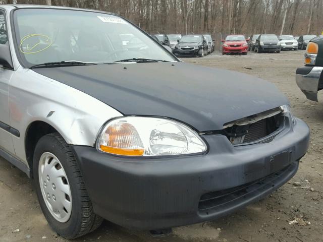 2HGEJ6678WH603357 - 1998 HONDA CIVIC LX SILVER photo 9