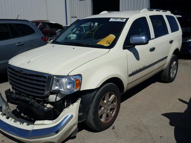 1A8HX58N38F141741 - 2008 CHRYSLER ASPEN LIMI WHITE photo 2