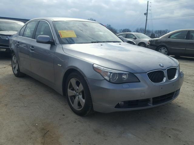 WBANF73537CU22404 - 2007 BMW 530 XI GRAY photo 1