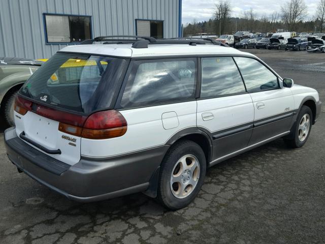 4S3BG6850V7649688 - 1997 SUBARU LEGACY OUT WHITE photo 4